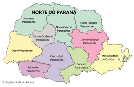 região / loteamento